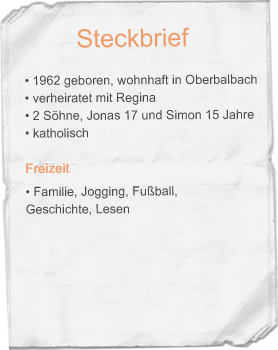 steckbrief